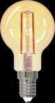 MLI 401076 - LED-Filamentlampe E14, 1,5 W, 150 lm, 2000 K, gold