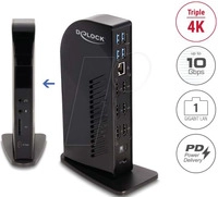 DELOCK 88051 - Dockingstation/Port Replicator, USB 3.2 Gen2 Typ-C