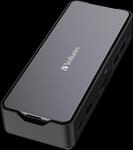 VERBATIM 32174 - Dockingstation, USB-C, 17 Anschl&uuml;sse, SSD-Slot