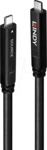 LINDY 43333 - Hybridkabel USB 3.0 und DP 1.4, 10 m