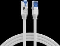 EFB K5525FWS.015 - Cat.6A S/FTP Patchkabel Super Flex, 0,15 m, wei&szlig;