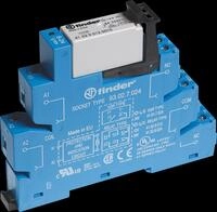 FIN 38.52.0 24V - Koppelrelais, 2 Wechsler, 24 V AC/DC