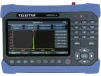 TELESTAR 5401254 - Pegelmessgerät, DVB-S/S2/T/T2/C, MPEG-2/MPEG-4, 7'' LCD Display