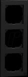 ME MEG4030-3603 - M-PURE Rahmen 3-fach Ocean Plastic schwarz