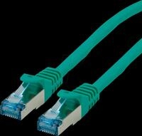 ROLINE 21152833 - Patchkabel Cat.6a S/FTP PiMF gr&uuml;n 3 m