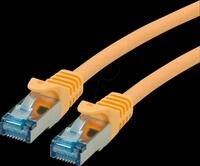 ROLINE 21152826 - Patchkabel Cat.6a S/FTP PiMF gelb 7.5 m