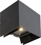DEKO 731100 - Wandaufbauleuchte Arcturus II, 6 W, 3000 K, 208 lm, grau, IP 54