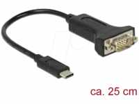 DELOCK 63908 - Adapter USB Type-C > 1 x Seriell DB9 RS-232