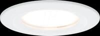 PLM 93495 - Einbaustrahler LED Nova 1 x 6,5 W, 2700, wei&szlig; matt