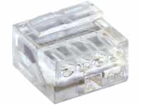 WAGO 243-144 - Micro-Steckklemmen 4-fach, transparent 0,4 - 0,5 mm²