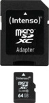 INTENSO 3413490 - MicroSDXC-Speicherkarte 64GB, Intenso Class 10 INTENSO 3413490 - MicroSDXC-Speicherkarte 64GB, Intenso Class 10