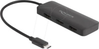 DELOCK 88040 - Adapter, USB-C > 3x HDMI, 4K 60Hz, MST
