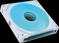 LIAN RSLIN140-1W - Lian Li 140 ARGB Reverse Blade PWM L&uuml;fter, 140mm, wei&szlig;