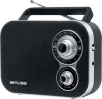 MUSE M-051 R - Kofferradio M-051 R, schwarz