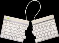 R-GO SBDEWLWH - Funk-Tastatur, Bluetooth, kompakt, ergonomisch