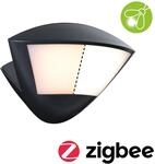 PLM 94864 - Au&szlig;enwandleuchte Capea, 10 W, 840 lm, 2200-3000 K, Zigbee, anthr