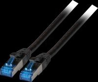 EFB K5525FSW.30 - Cat.6A S/FTP Patchkabel Super Flex, 30 m, schwarz