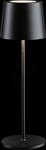 PLM 76996 - Akkuleuchte Gilo, IP44, dimmbar, 2700K, schwarz matt