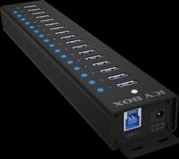 ICY IB-HUB1717U3 - USB 3.0 17 Port Hub, USB-A