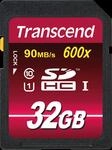 TS32GSDHC10U1 - SDHC-Speicherkarte, 32GB Class10 UHS-I 600x Ultimate