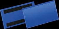 DURABLE 174207 - Etikettentasche, magnetisch, 150x67mm, blau, 50 St&uuml;ck