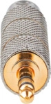 N CATB22935GD - 3,5 mm Stereo Klinken Stecker auf 6,35 mm Buchse