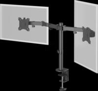 GOOBAY 58529 - Monitor Halter, 2 Displays, 17'' - 32'', 416 mm, Tischmontage