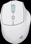 SHARK M25W WS - Maus (Mouse), Funk/USB, RGB, wei&szlig;