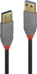 LINDY 36752 - USB 5 Gb/s Kabel, A Stecker auf A Stecker, 2,0 m