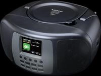 LENCO SCD-860BK - Boombox, SCD-860 mit Radio, CD und Bluetooth