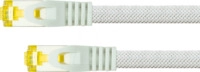 PYT 8070PY-150W - Patchkabel - Rohkabel Cat.7 wei&szlig; 15 m