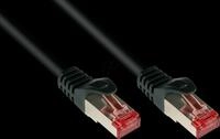 GC 8060-100S - Patchkabel Cat.6, S/FTP PiMF, 250 MHz, schwarz, 10 m