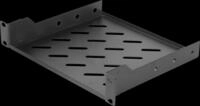 DIGITUS 10TRAY2B - 10'' Fachboden, 1HE, schwarz