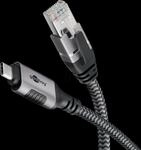 GOOBAY 70699 - Netzwerkadapter, Kabel, USB 3.1 Typ C, Gigabit Ethernet, 3 m