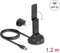 DELOCK 12773 - WLAN-Adapter, USB, 1775 MBit/s