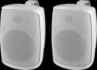 MON WALL-04T/WS - 2-Wege Kompaktbox, 100 V, 8 Ohm, IP65, 60 W, Paar