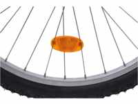 BIKE 40048 - Bike - Speichenreflektor, oval, orange, 2 Stück