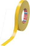 TESA 04651GE-25 - Gewebeband tesaband&reg; Premium, offenes Gewebe, 25 mm, gelb