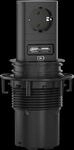 BACH 928.0177 - Steckdoseneinheit ELEVATOR, 1-fach, USB A/A 15W