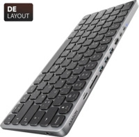 AXG HMC-KB-GE - Tastatur mit Dockingstation, USB, DE-Layout