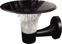 VT-23004 - LED Solar-Wandleuchte, 15 W, 6000 K + 4000 K, schwarz, IP65 VT-23004 - LED Solar-Wandleuchte, 15 W, 6000 K + 4000 K, schwarz, IP65