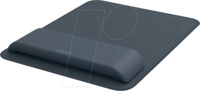 LEITZ 65170089 - Mauspad mit Handgelenkauflage, verstellbarer, dunkelgrau