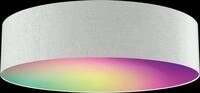 MLI 404120 - Smart Light, tint, Deckenleuchte Malea, grau, 40 cm, RGBW