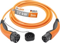 LAPP 65755 - Typ 2 Kabel, f&uuml;r E-Fahrzeuge, 22 kW, 32 A, 3 Ph, 3 m
