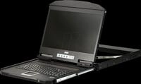 ATEN CL3700NW - 19 Zoll KVM Konsole, 18,5'' TFT mit Tastatur DE