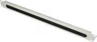GC N0039 - Kabeldurchf&uuml;hrung 19", mit B&uuml;rsteneinsatz, 1HE, lichtgrau