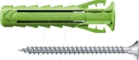 FD 567813 - D&uuml;bel + Schraube, SX Plus Green 6x30 S, 45-teilig