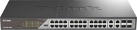 D-LINK S200G28MP - Switch, 28-Port, Gigabit Ethernet, PoE+, RJ45/SFP