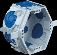 KAISER 1055-26 - Ger&auml;tedose UP&sup1; ECON&reg; Fix, Tiefe: 46 mm