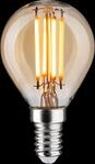 PLM 29190 - LED-Lampe E27, 4,9 W, 450 lm, 1800 K, dimmbar, Filament, gold